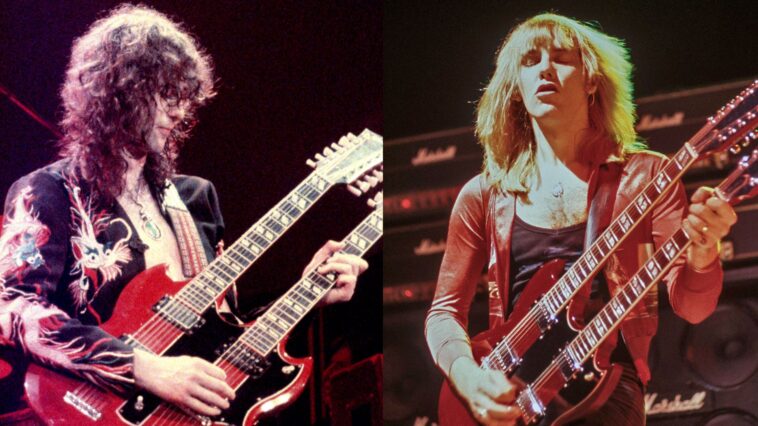 "Alex Lifeson Reflects on How Led Zeppelin's 'Kashmir' Shaped His Unexpected Track, Credit to Jimmy Page as His Main Inspiration"]