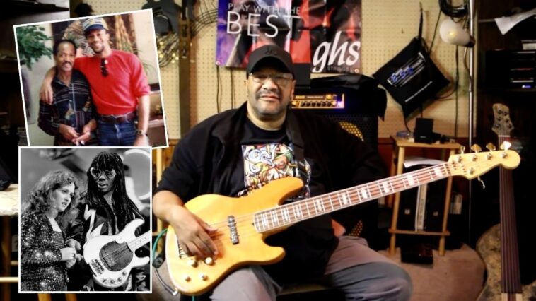 Allen McGrier's bass groove on Teena Marie's "Young Love"]