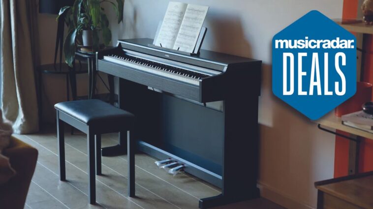 Amazon's unexpected piano, keyboard, and synth Spring sale features major discounts, including $300 off the highly-rated Yamaha YDP165 and $200 off the Akai Pro MPC Key 37.]