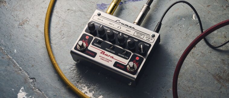 "Captivating Organ Tones and Smooth, Subtle Rotations with Unique Character: Review of the Crumar Burn Rotary Speaker Simulation Pedal"]