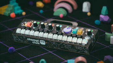 Chompi's newest firmware upgrade transforms this adorable sampler into a completely revamped instrument featuring an arpeggiator, sample slicing, and additional functionalities.]