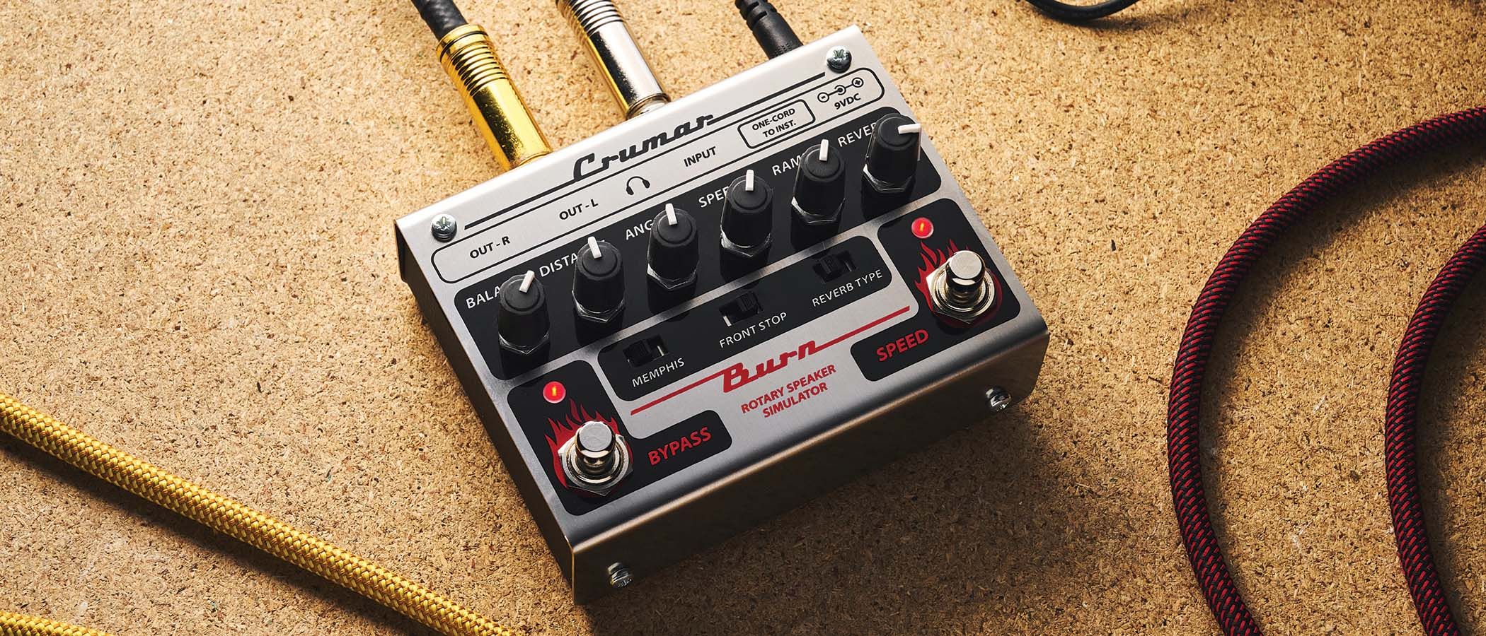 Cromar Burn Review – Impressive Rotary Speaker Pedal]