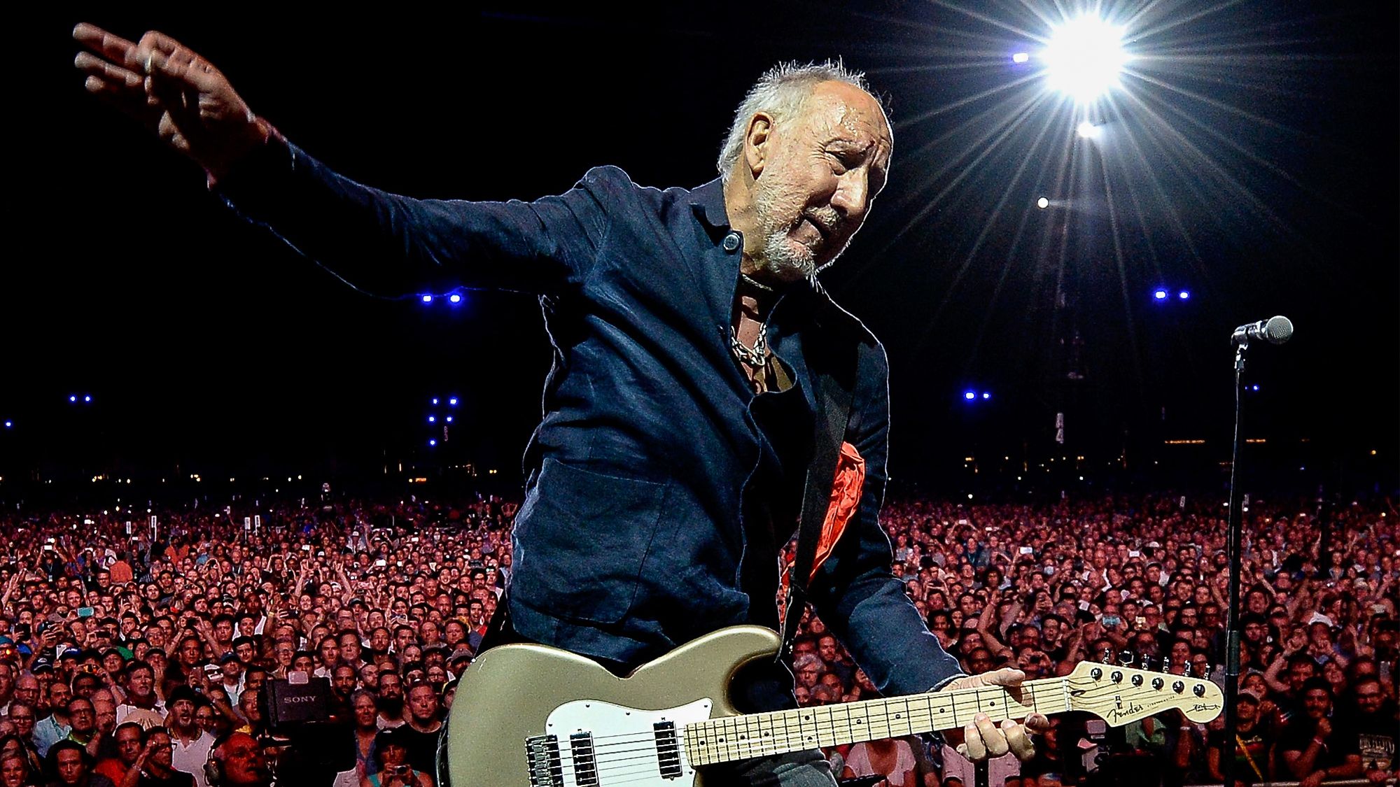 "Don't be so sure." Roger Daltrey called the music industry "a joke," but now Pete Townshend is considering a new Who album.]