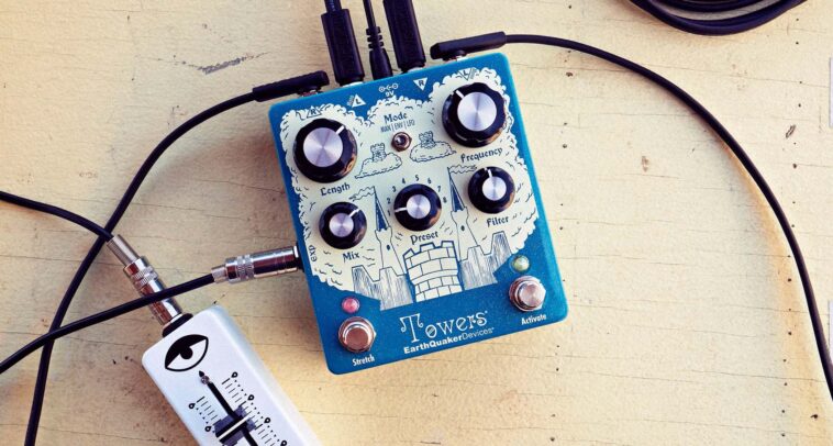 EarthQuaker Devices' Towers is an unparalleled reverb pedal.]