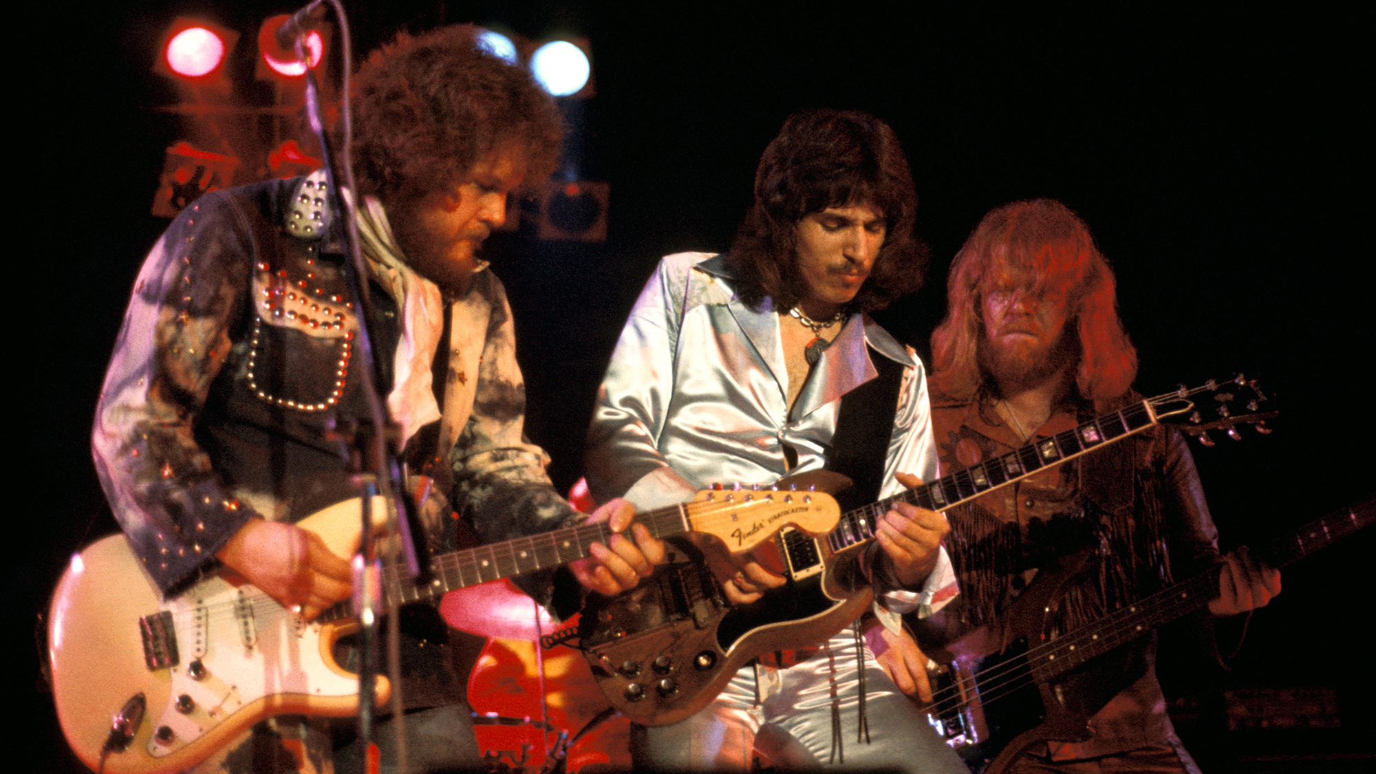 Bachman-Turner Overdrive perform at the Hammersmith Odeon, May 3, 1975