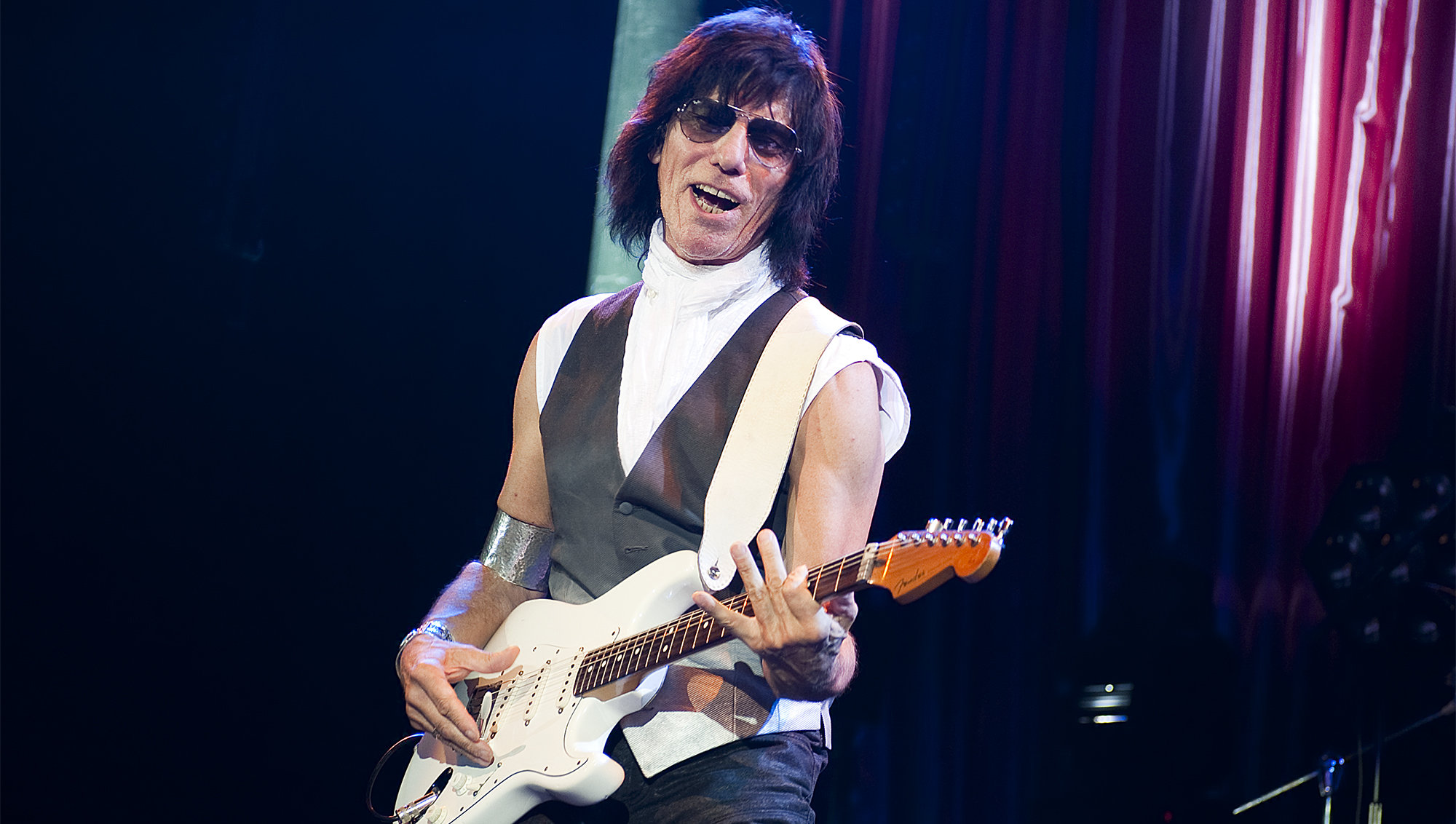 Jeff Beck performs at the Classic Rock Awards 2011