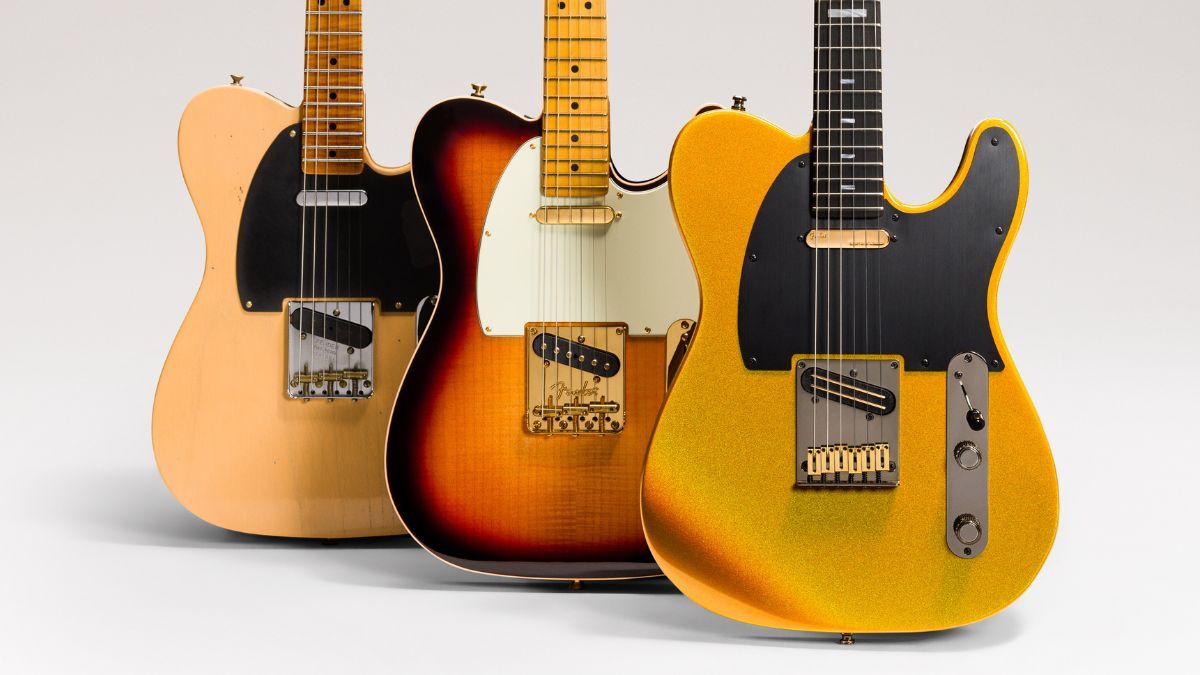 Fender marks the Telecaster's 75th anniversary with five new models.]