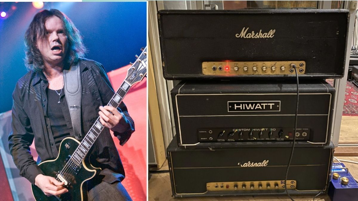 Gary Moore's preferred Marshall amp has been purchased by another iconic rock legend from the '80s.]
