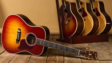 Gibson Introduces the Songwriter Recording Artist Acoustic Guitars]