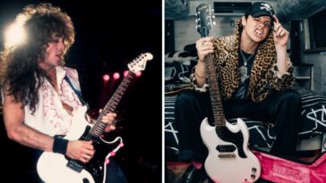 Jake E. Lee acquires Yungblud's iconic guitar.]