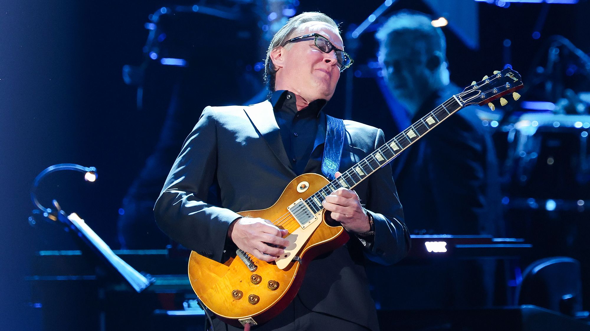Joe Bonamassa is easing up on his gear collection.]