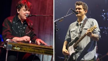 John Mayer assisted Doug Pettibone in honing his pedal steel skills.]