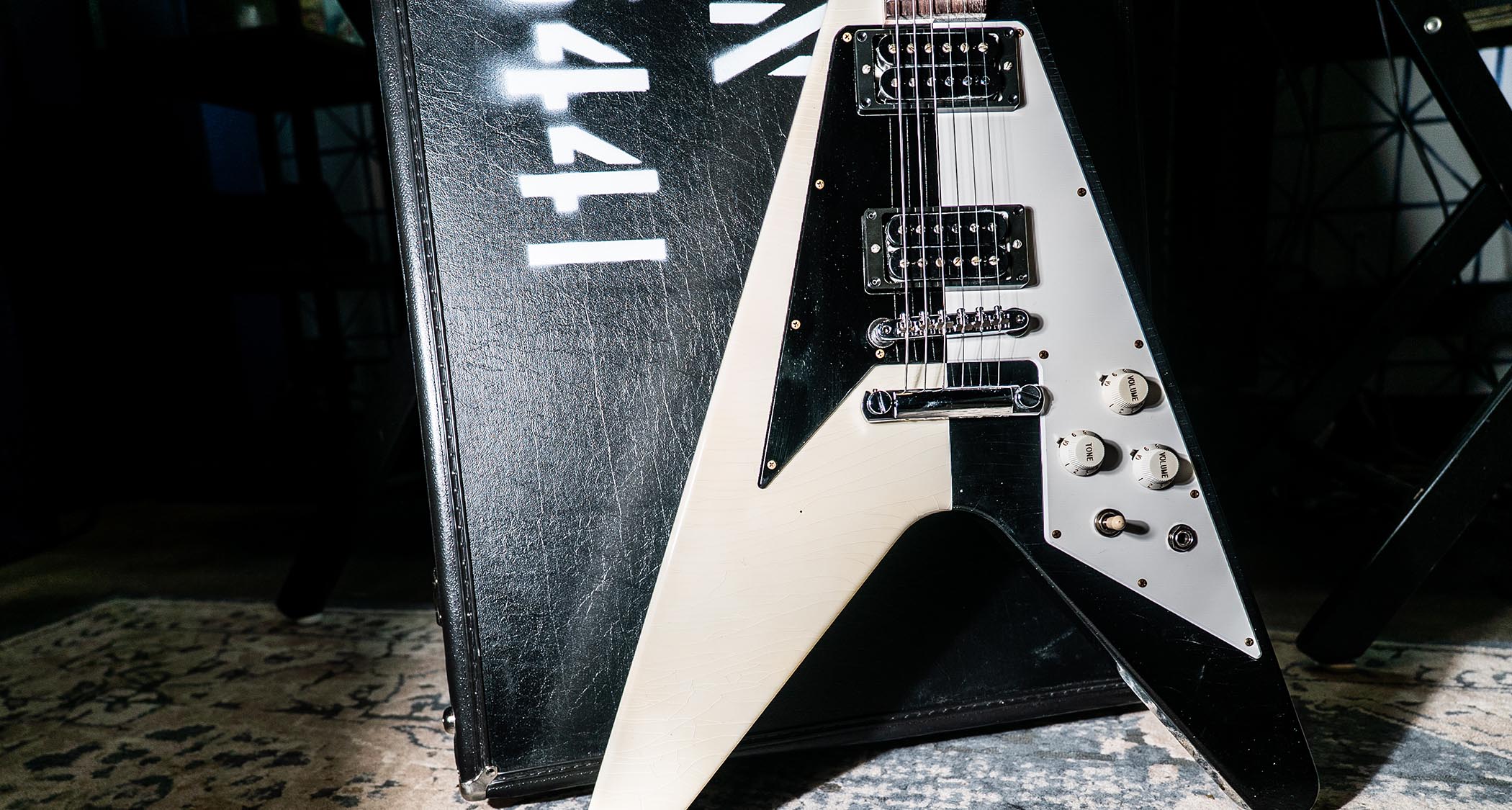 The Gibson Michael Schenker 1971 Flying V Collector's Edition is a forensic replica of the guitar made famous by the former UFO and Scorpions guitarist – a guitar that is now owned by Metallica's Kirk Hammett.