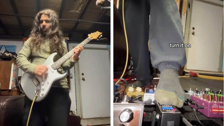 Life-Changing Vibrating Tuner for Visually Impaired Guitarist]