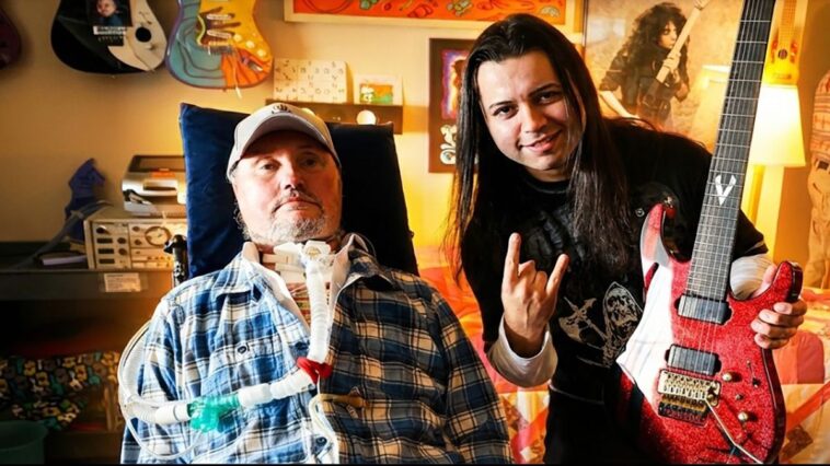 Luis Kalil reminisces about his days performing with Jason Becker.]