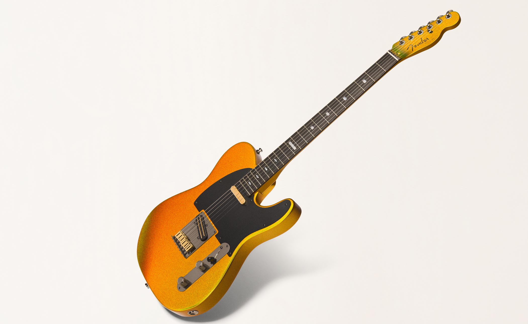 Fender 75 Anniversary American Ultra II Telecaster in Liquid Gold