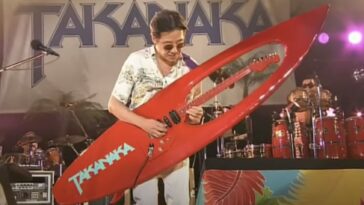 Masayoshi Takanaka Discusses His Legendary Surfboard Guitar]
