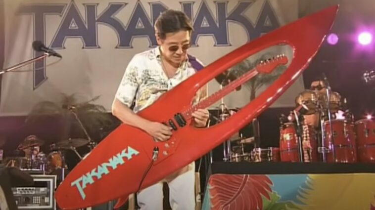 Masayoshi Takanaka Discusses His Legendary Surfboard Guitar]