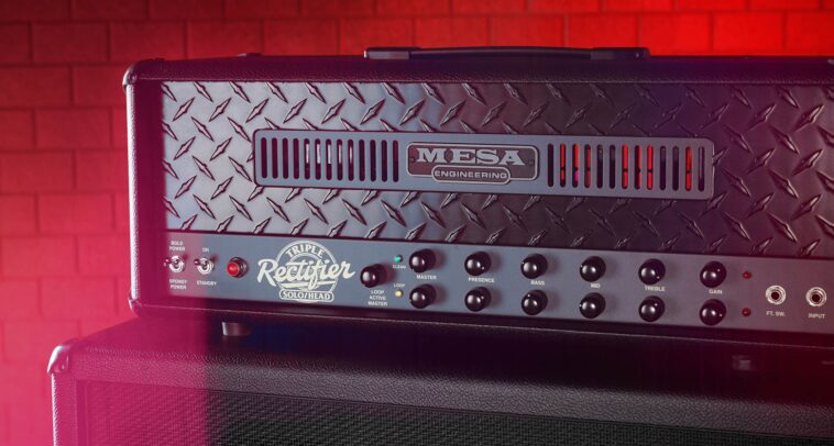 Mesa/Boogie reintroduces the Triple Rectifier with a stealthy look.]