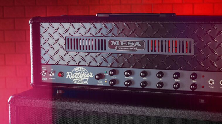 Mesa/Boogie reintroduces the Triple Rectifier with a stealthy look.]