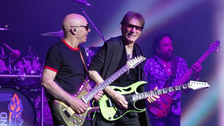 "Observing a Unique Talent Unfold Before My Eyes: Joe Satriani Discusses Teaching Young Steve Vai"]