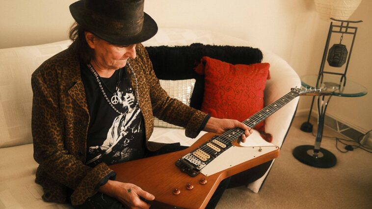 Richie Sambora Reunites with Stolen Gibson Explorer After Four Decades]