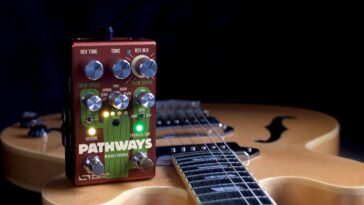 Source Audio introduces the Pathways reverb and tremolo effects pedal.]