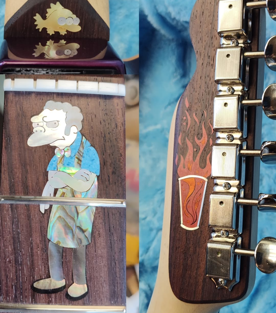 Dave Petillo's impressive inlay work