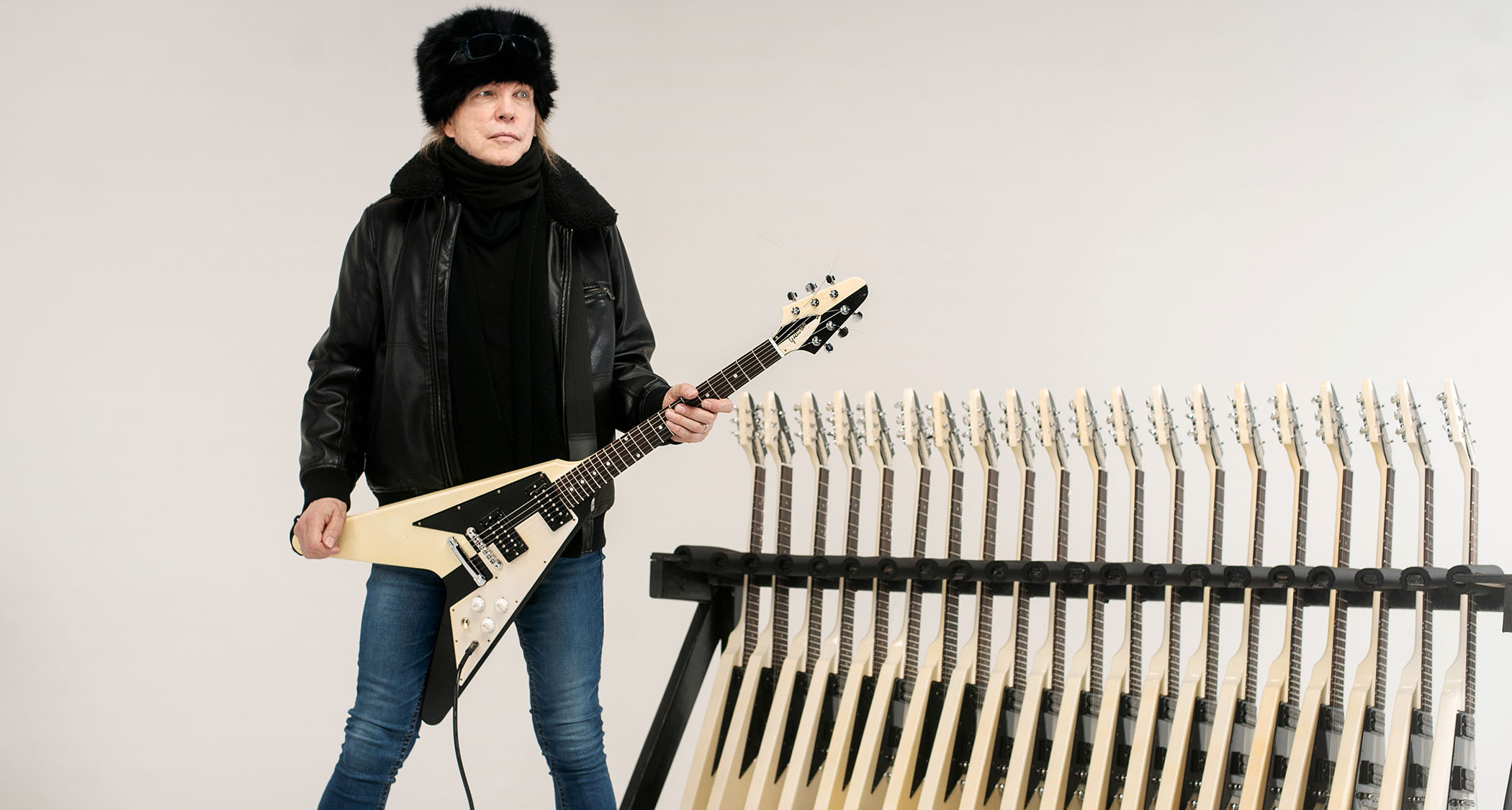 The Gibson Michael Schenker 1971 Flying V Collector's Edition is a forensic replica of the guitar made famous by the former UFO and Scorpions guitarist &ndash; a guitar that is now owned by Metallica's Kirk Hammett.