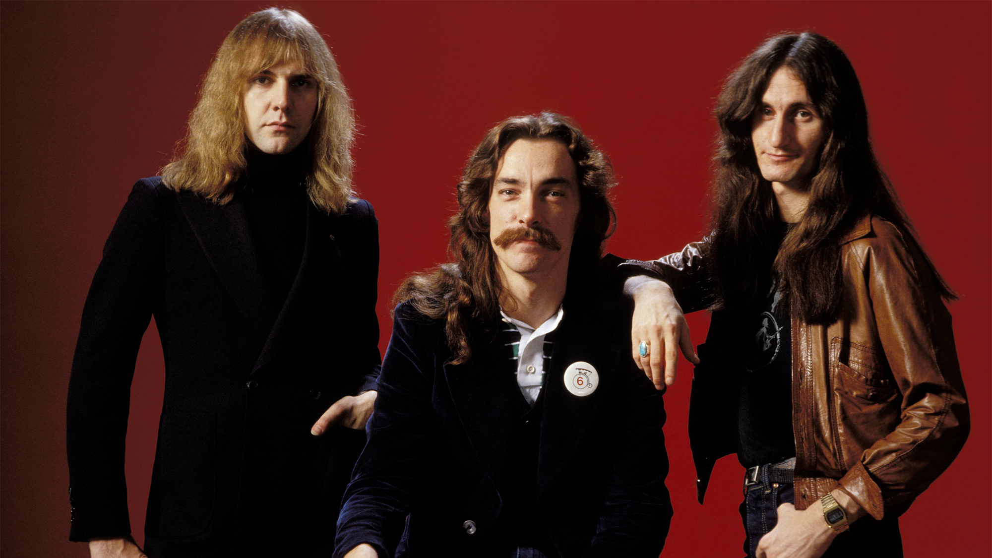 Rush in 1978 &mdash;&nbsp;L-R: Alex Lifeson, Neil Peart, Geddy Lee