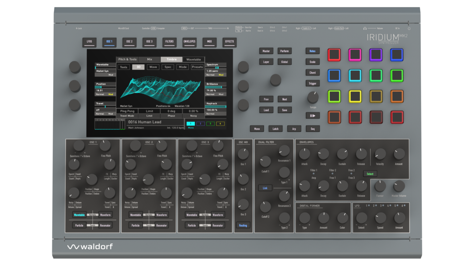 Waldorf Iridium Desktop Mk2 synth