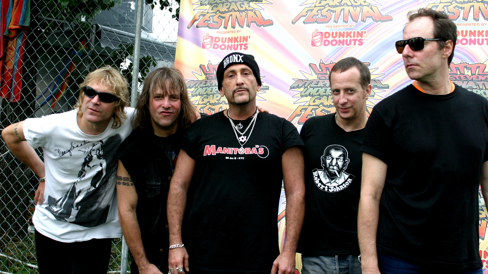 The Dictators at the Little Steven International Garage Festival at Randall's Island on August 14, 2004 in New York.