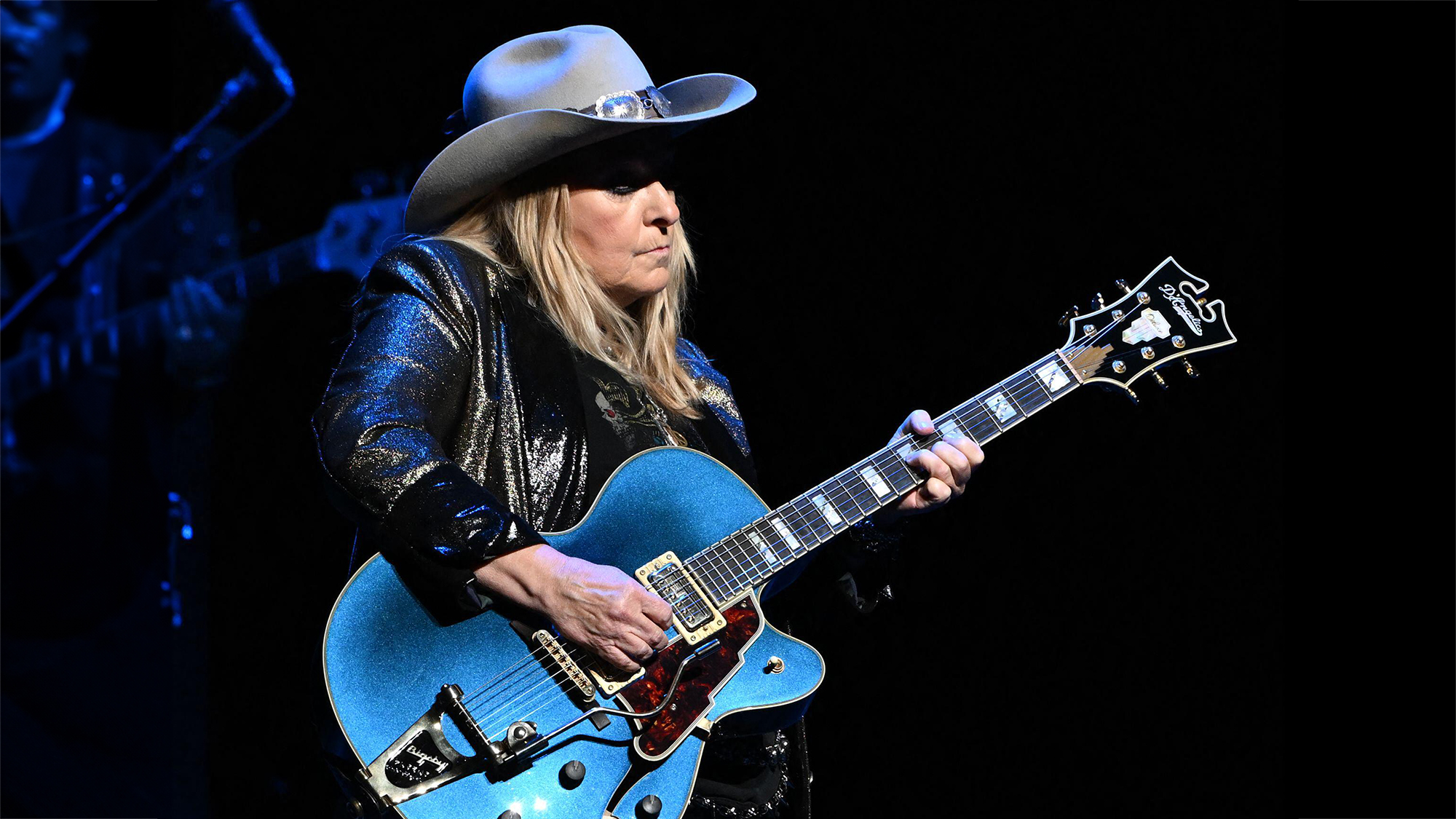 Melissa Etheridge performs during her I'm Not Broken Tour at Hard Rock Live held at the Seminole Hard Rock Hotel &amp; Casino on September 24, 2024 in Hollywood, Florida.