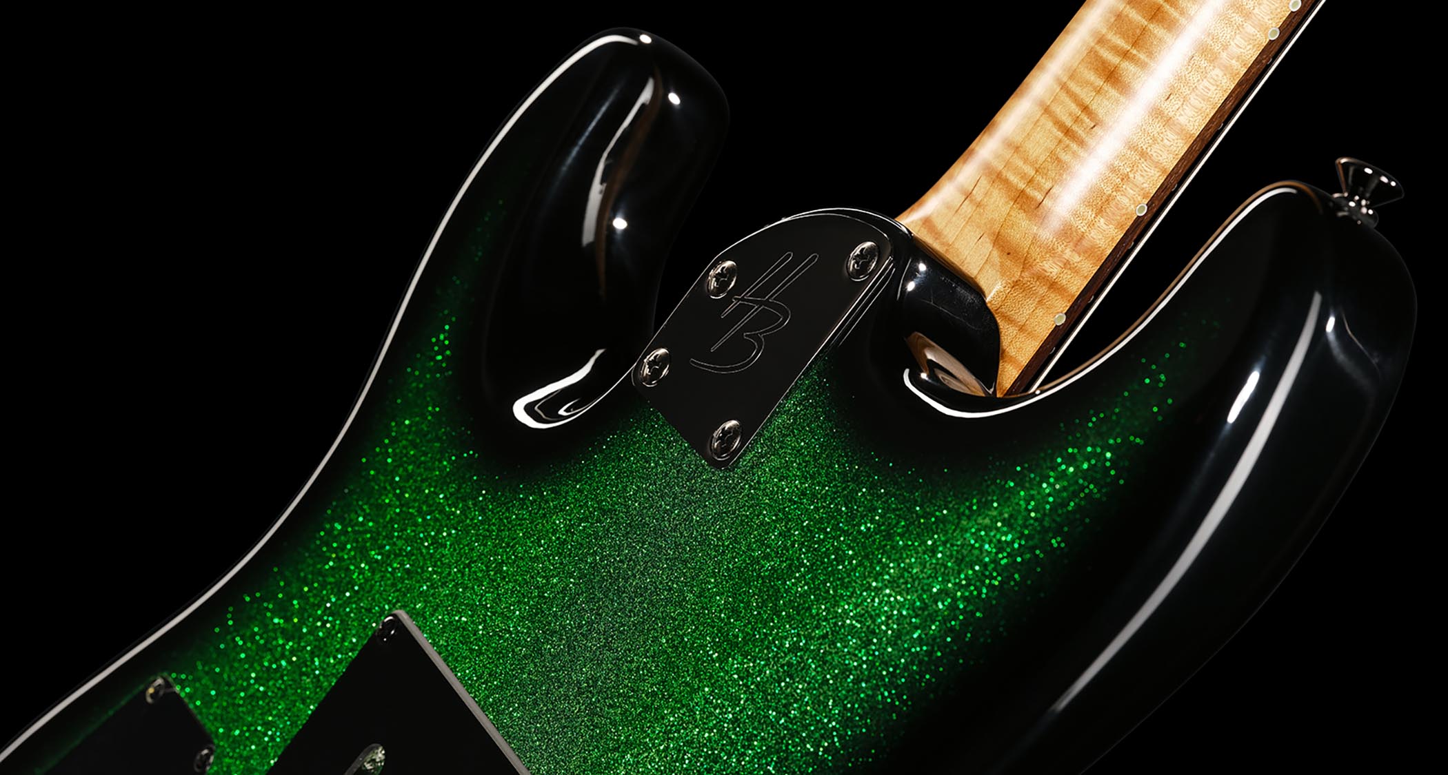 Harley Benton goes for the '80s vibe as it refreshes its ST-80FR shred guitars in six Sparkle Burst finishes &ndash; including Hologram.