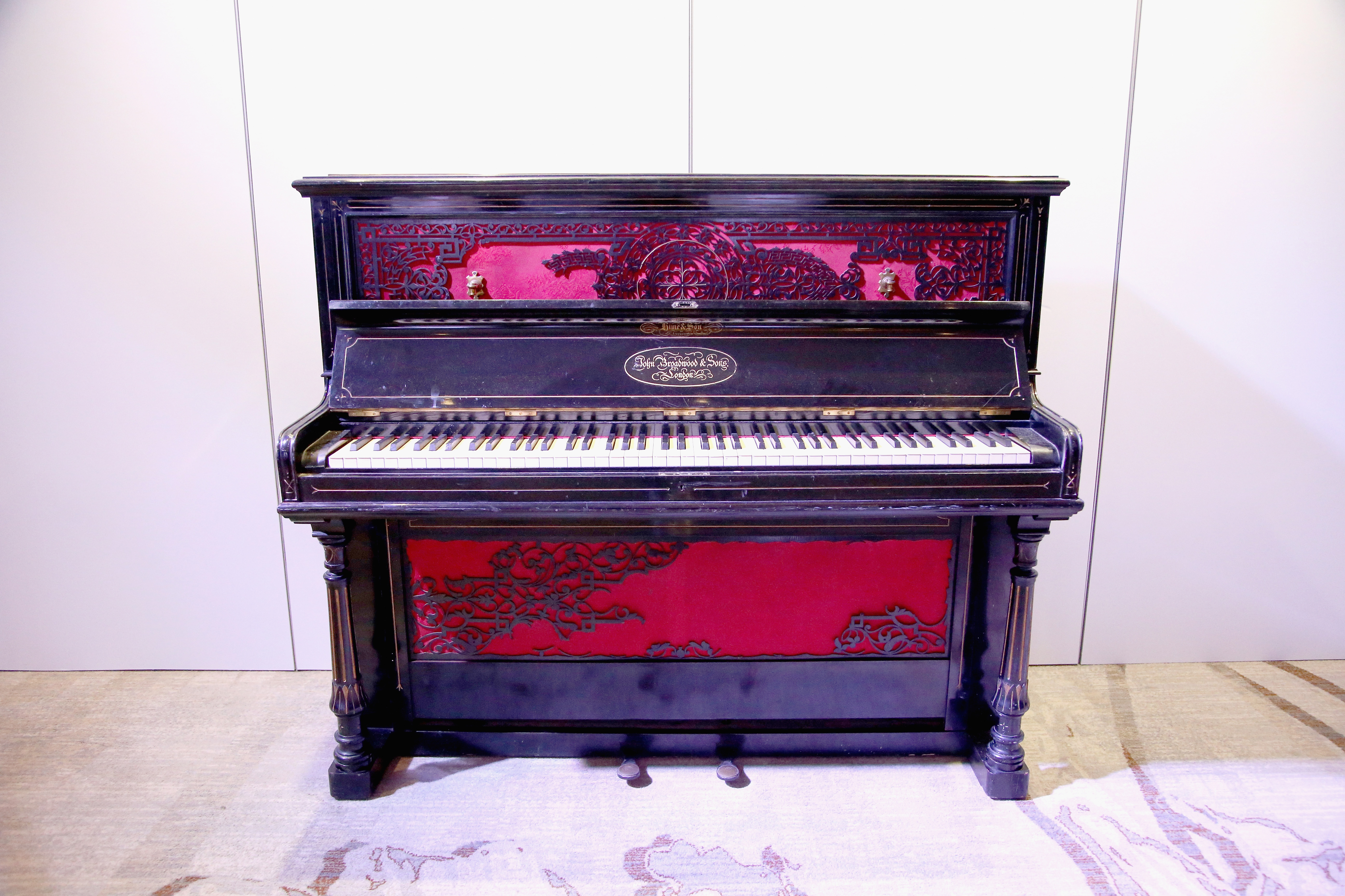 John Lennon's piano, used to write numerous Beatles song