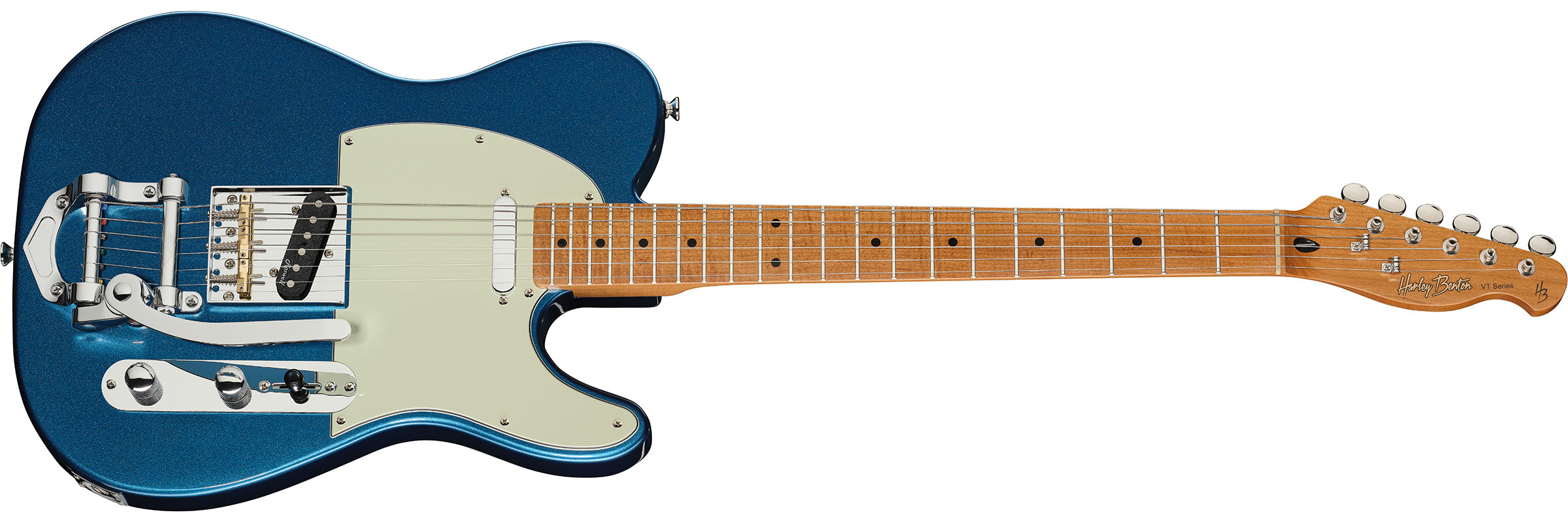 Harley Benton TE-62CC Tremolo LPB