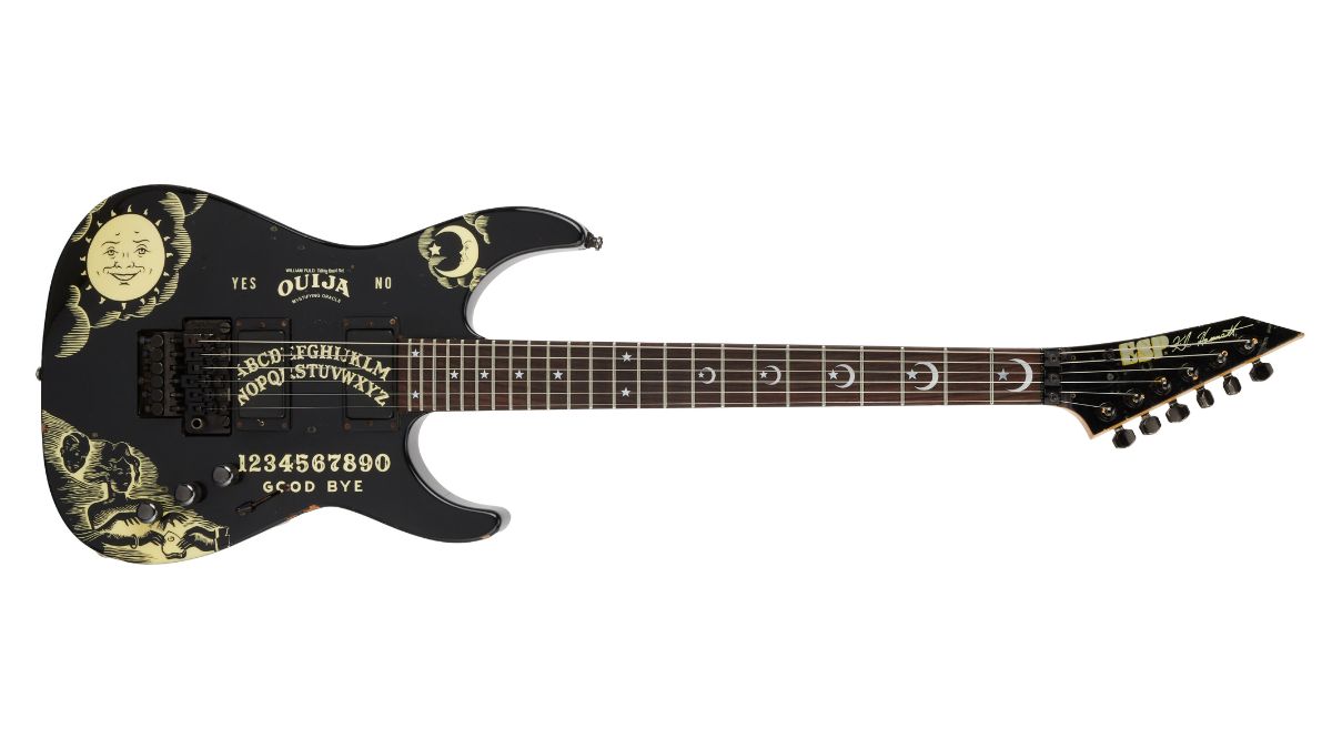 Kirk Hammett’s Ouija ESP custom guitar