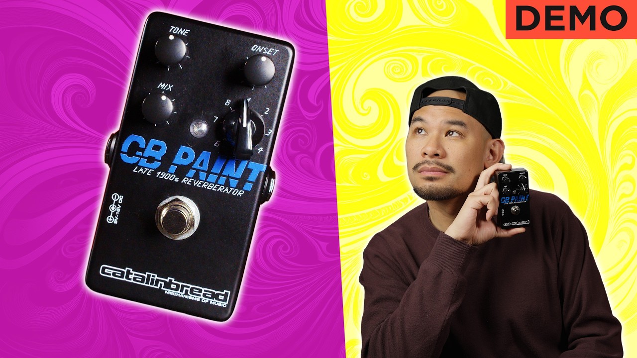 Bringing Back The Classic 90s Reverb | Catalinbread CB Paint Late 1900s Reverberator - YouTube