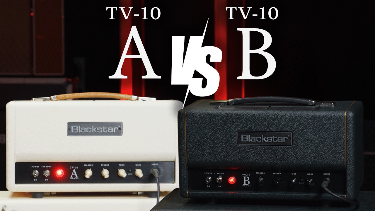 Blackstar TV-10A vs TV-10B — Real Tone Differences - YouTube