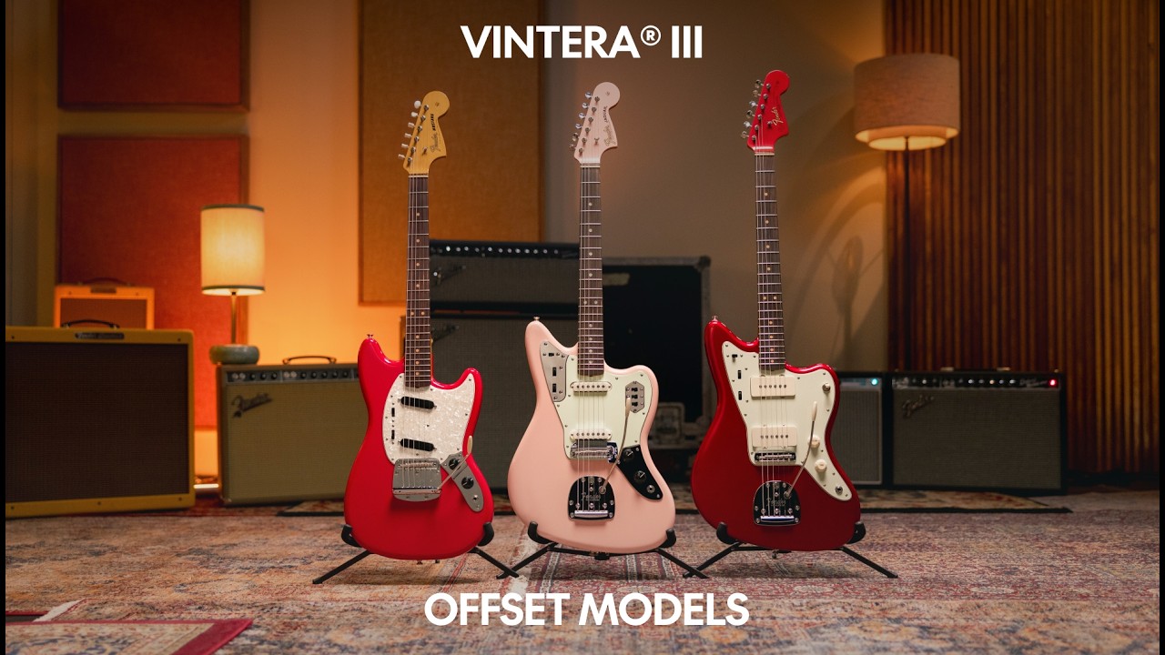 Exploring the Vintera III Offset Models | Vintera III | Fender - YouTube