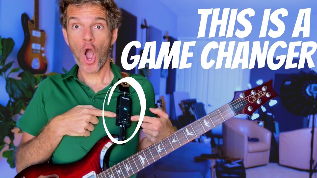 This Pedal Attaches to Your Strap? Casio Dimension Shifter - YouTube
