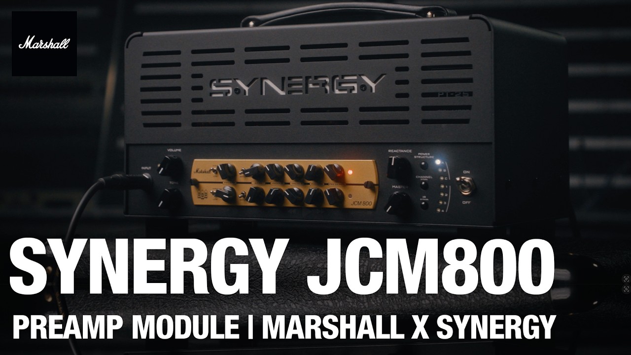 Synergy JCM800 Demo Video | Marshall X Synergy Modules - YouTube