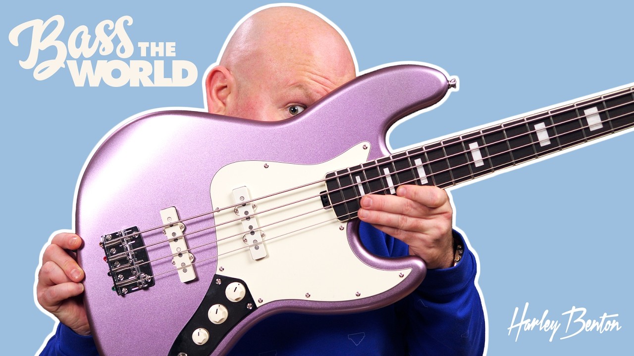 Harley Benton - MV-4JB Plus BassTheWorld - Out Now! - YouTube