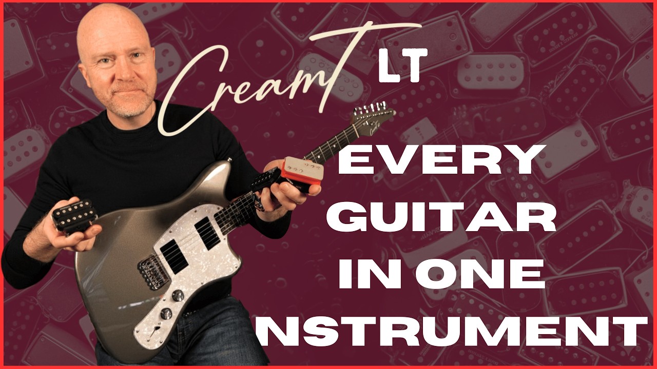 Cream T LT Guitar - Every Guitar In One Instrument. - YouTube