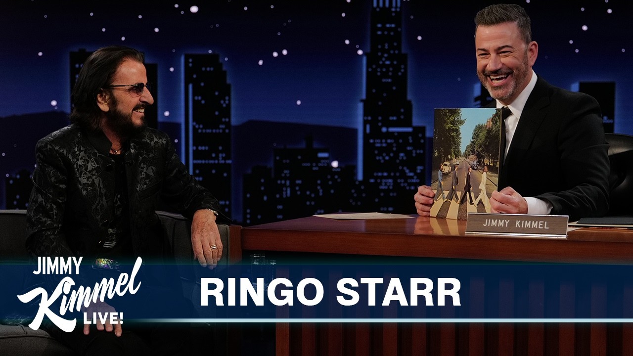 Ringo Starr on Watching Paul McCartney Perform, New Beatles Movies & Abbey Road Album Cover - YouTube