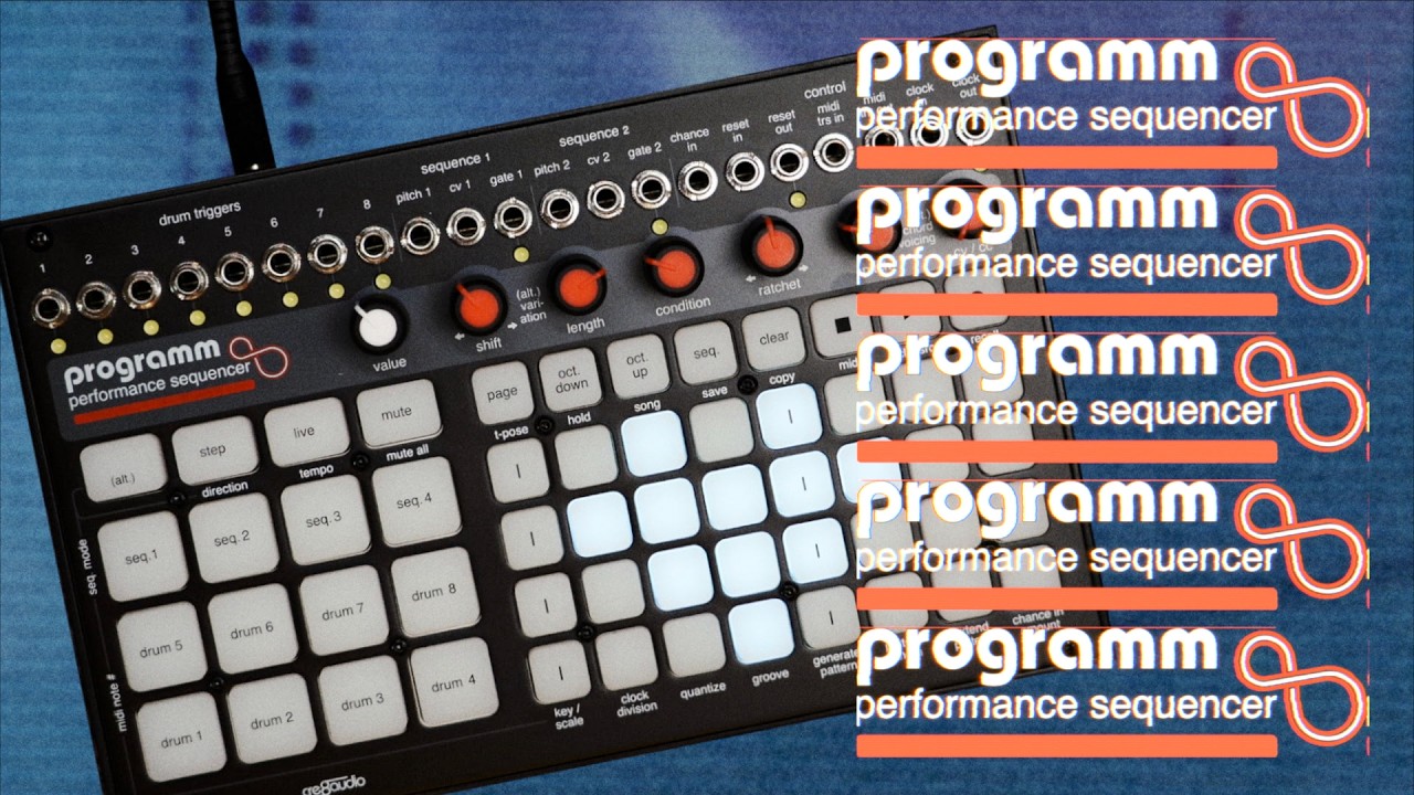 Introducing Cre8audio Programm MIDI and CV Sequencer - YouTube