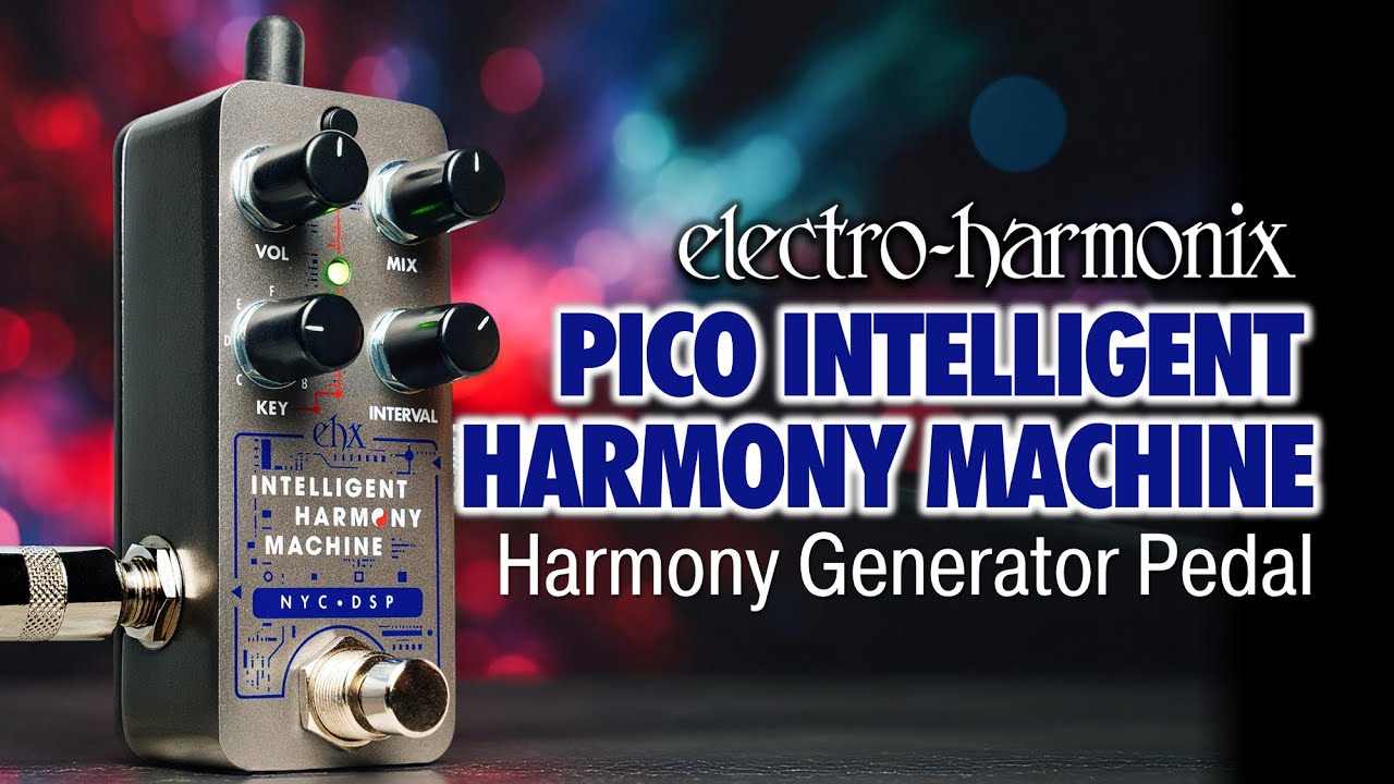 Electro-Harmonix Pico Intelligent Harmony Machine Harmony Generator - YouTube