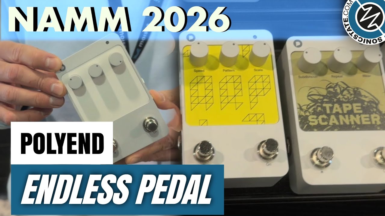 Polyend Endless AI FX pedal system- NAMM 26 - YouTube