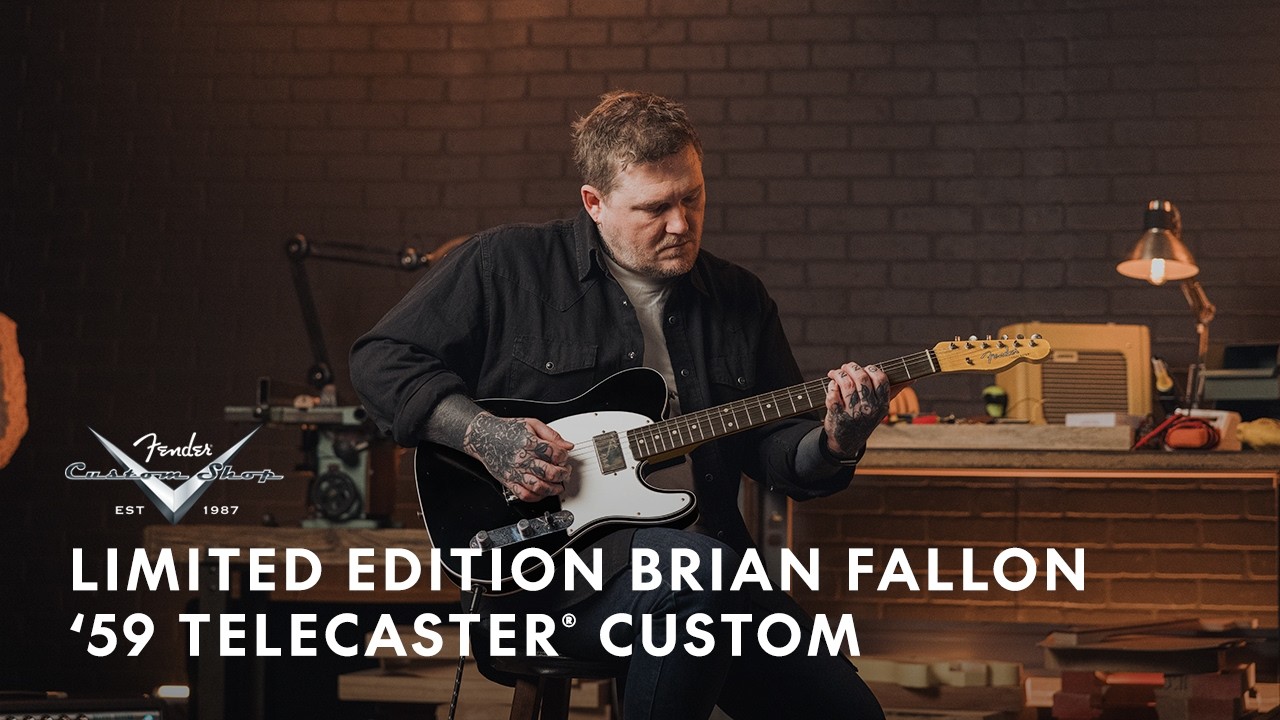 Exploring the Limited Edition Brian Fallon '59 Telecaster Custom | Fender Custom Shop | Fender - YouTube