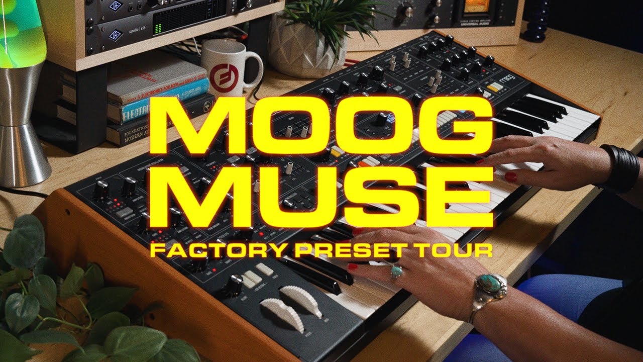 Moog Muse | Factory Preset Tour | All Sounds, No Talking - YouTube